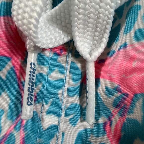 Chubbies Men's Swim Trunks Shorts 2X Large Flamingo Print Elastic Waist Pockets - Picture 9 of 14